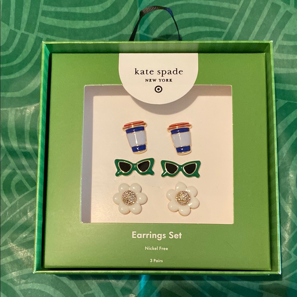 NWT Kate Spade X Target Earrings Set